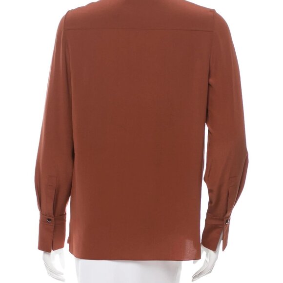 Chloé Silk Button-Up Top - size S /US4 / FR36 - Picture 3 of 4